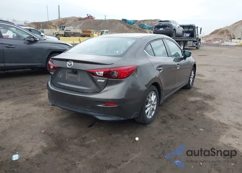 2016 Mazda Mazda3 I Touring из США, поврежденный, VIN JM1BM1V76G1346390